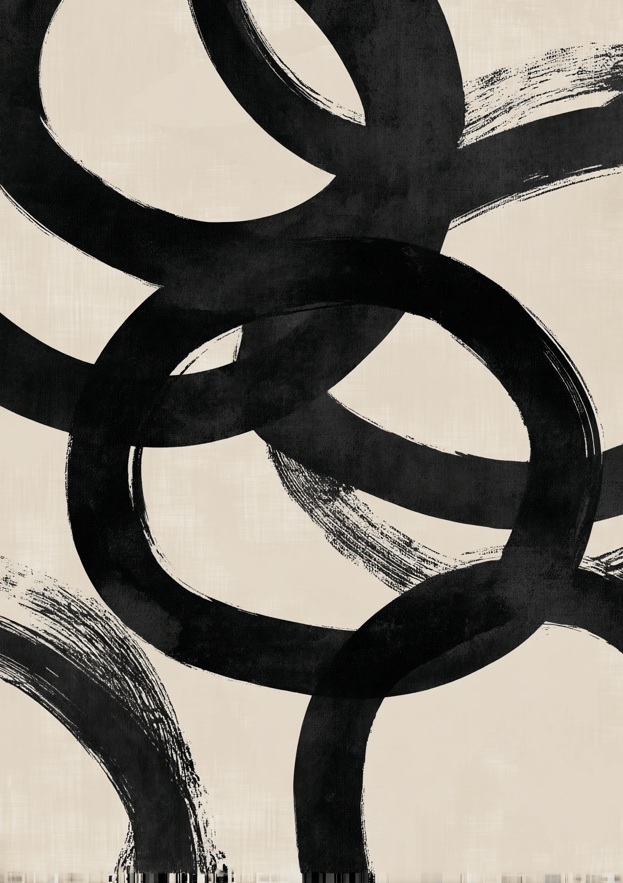 Inkbound Abstract Wall Art Print