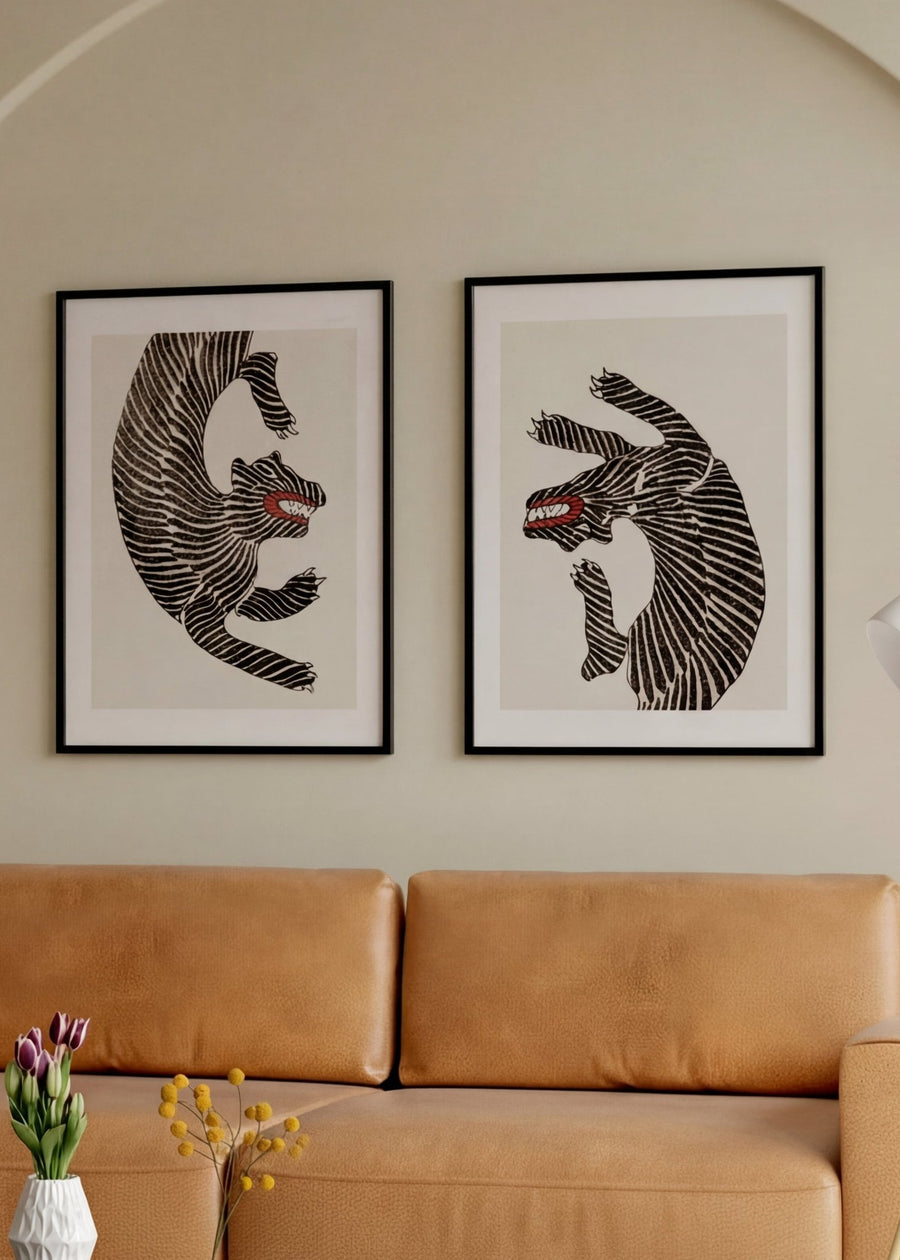 Japanese Tigers Pair