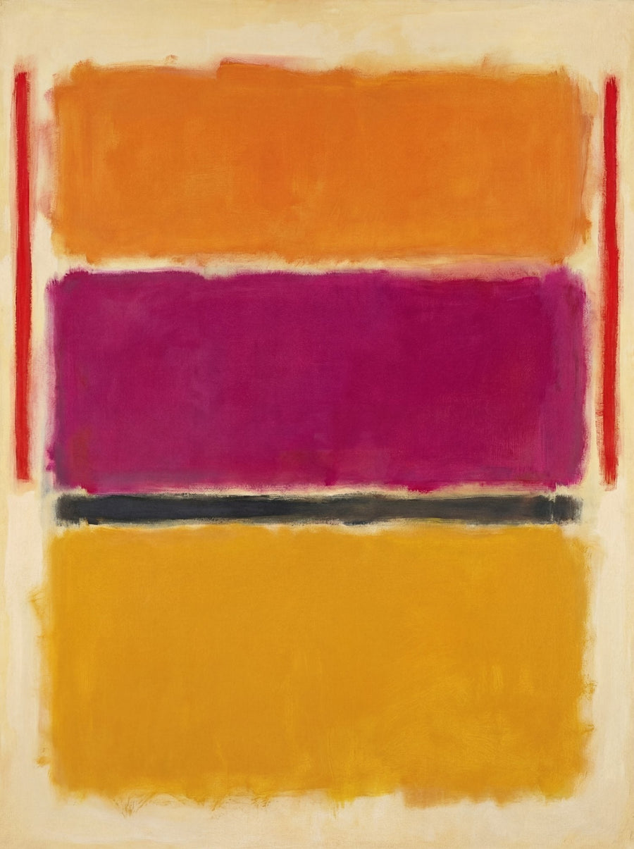 Licorice Allsorts III Mark Rothko Inspired Abstract Art