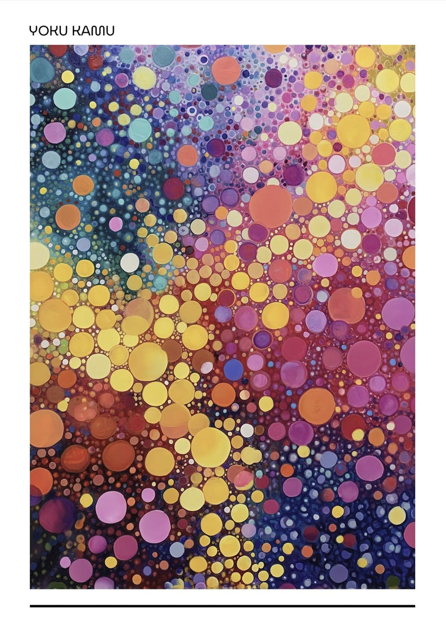Linear Multicolour Infinity by Yoko Kamu