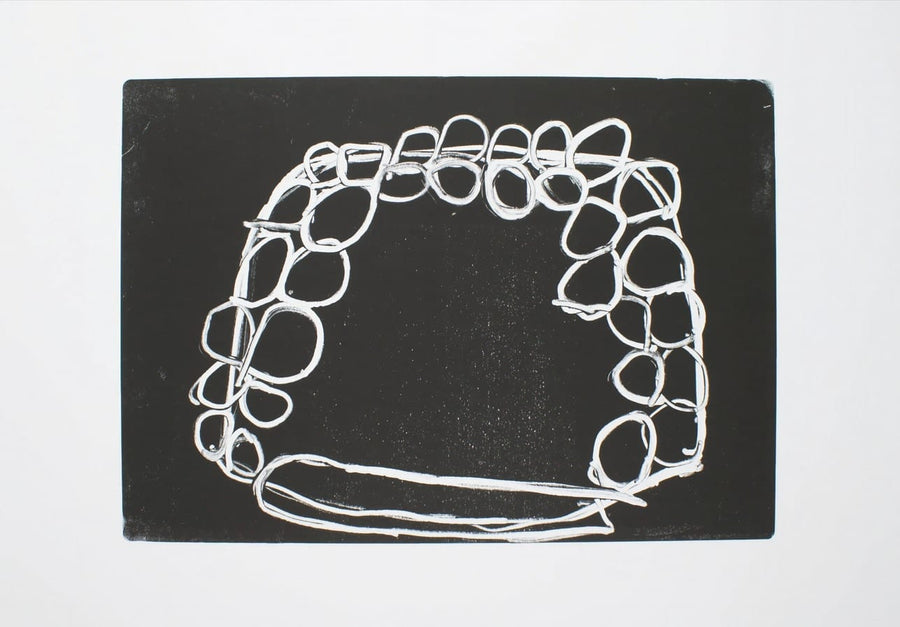 Looping White Circles on Black By DONUT Studios