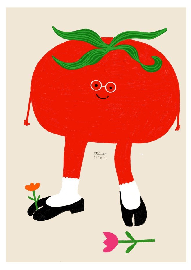 Lovely Tomato by Hayde Nizard