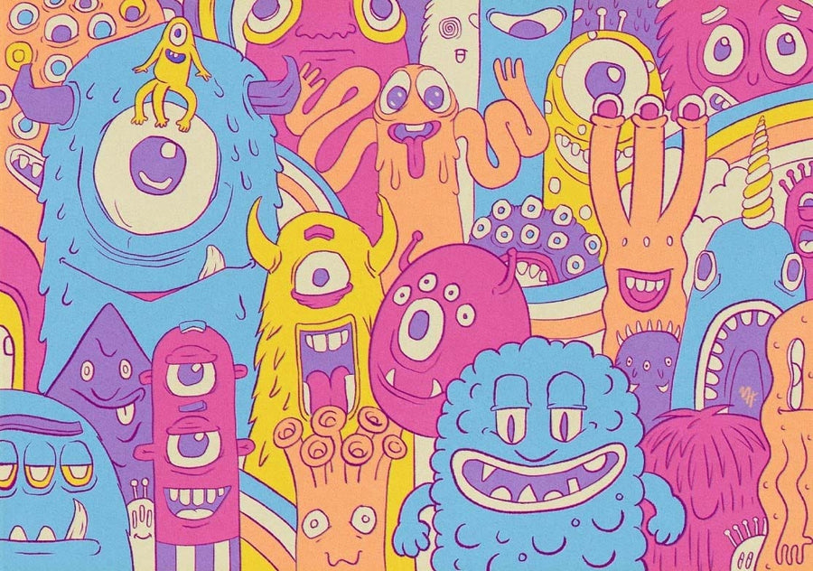 Monsters By Mark Harrison