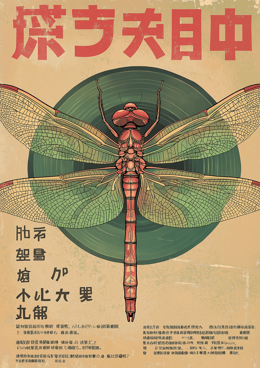 Dragonfly Vinyl Wall Art