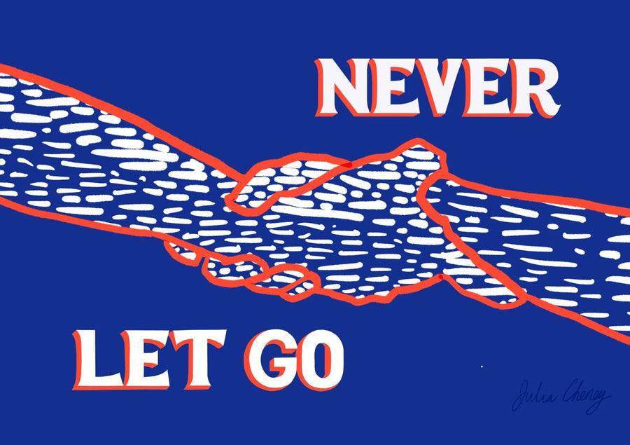 Never Let Go by Julia Cheney