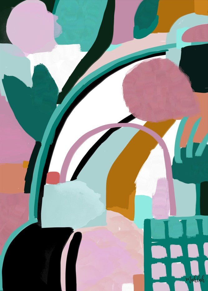 Offbeat Abstract by Inkheart Designs