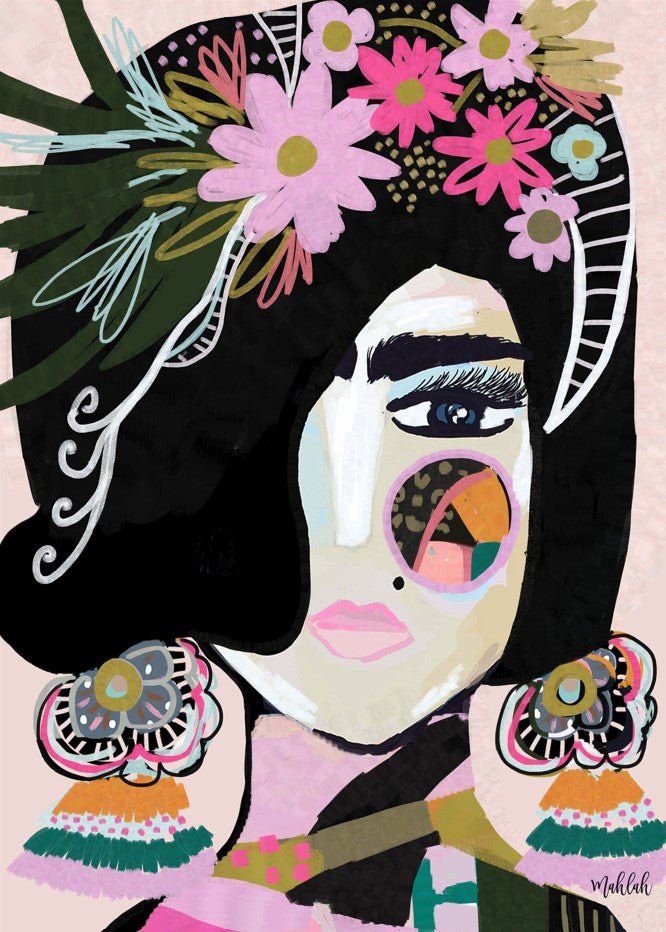 Offbeat Frida by Inkheart Designs
