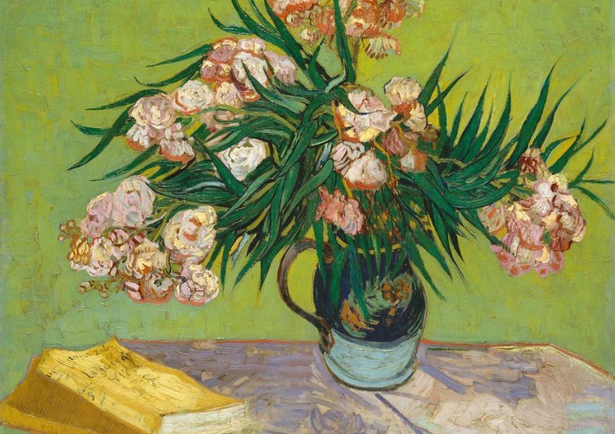 Oleanders Wall Art by Vincent van Gogh