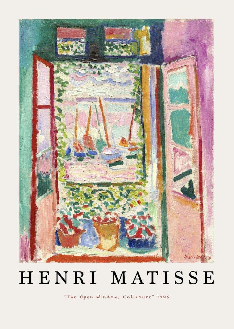 Open Window Collioure by Henri Matisse