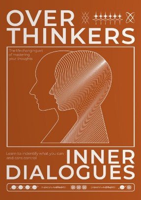 Overthinkers Inner Dialogues Study Wall Art by Lisa Solomoniuk