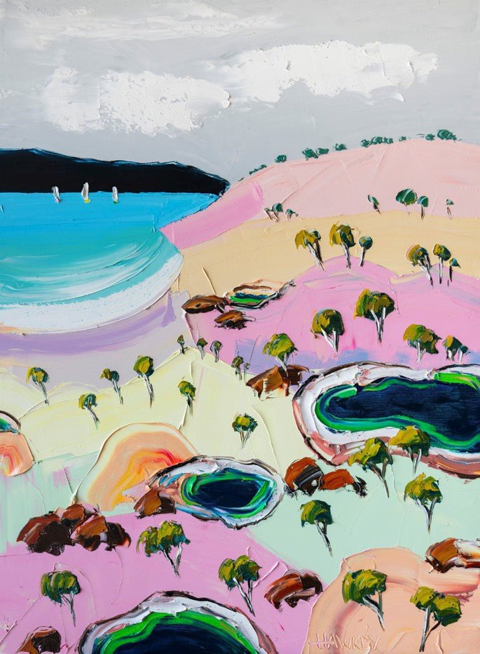 Pastel Summer by Angela Hawkey