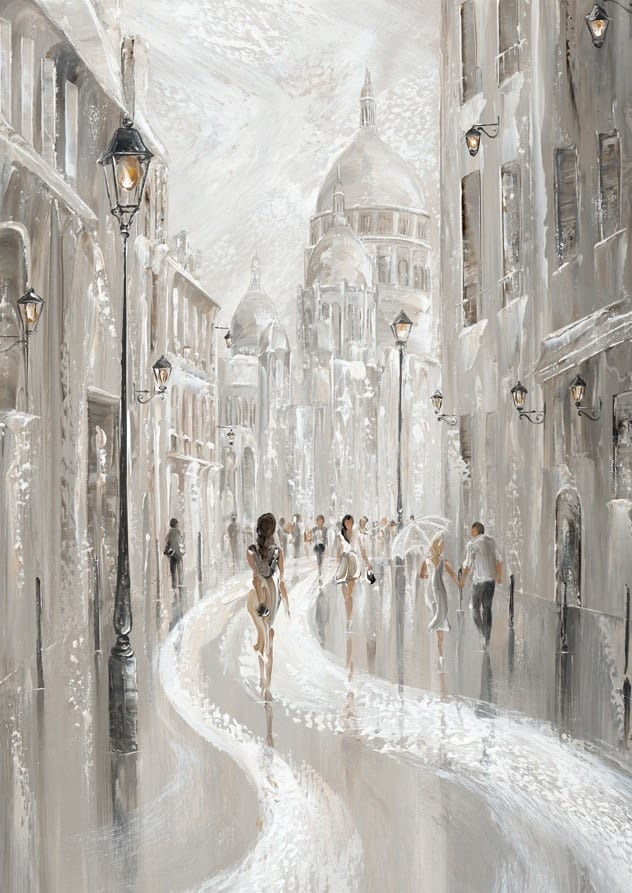 Path To The Sacré Coeur By Isabella Karolewicz Art