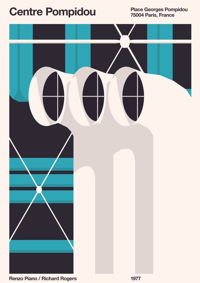 Pompidou V2 Plan de Travail by Florent Bodart
