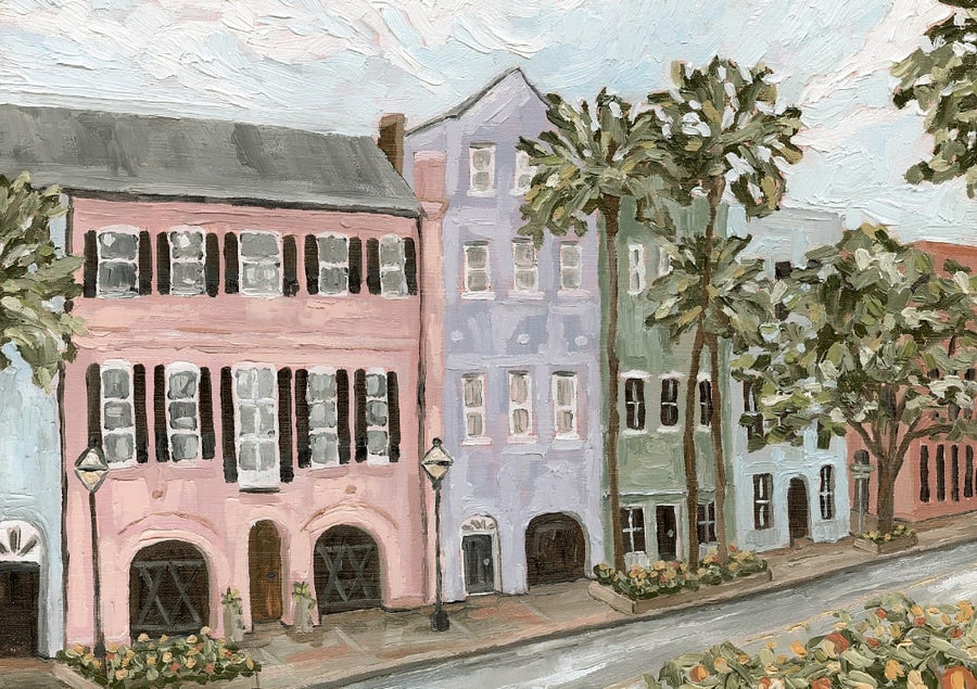 Rainbow Row By Hannah Weisner