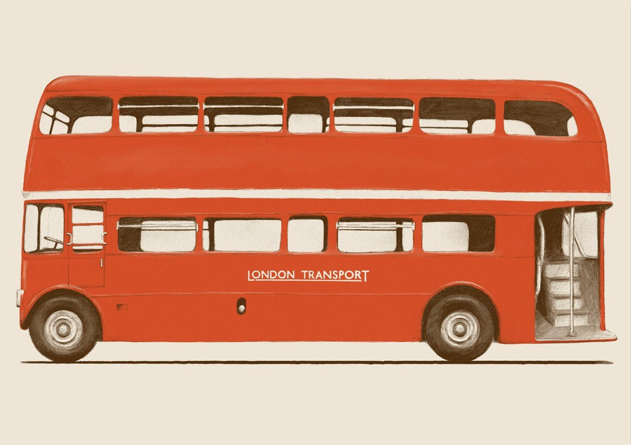Red English Bus S6 Main by Florent Bodart