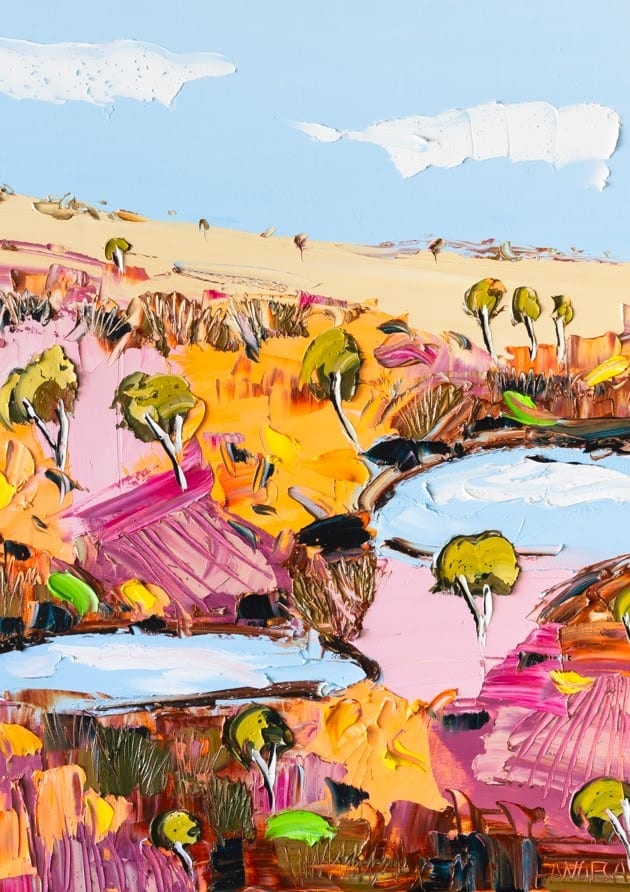 Reflected Sky By Angela Hawkey