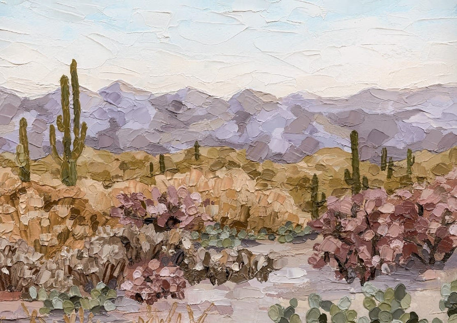 Saguaro Sunrise By Hannah Weisner