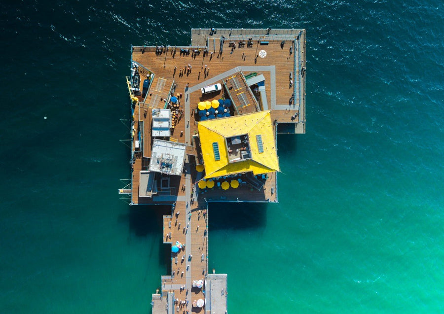 Santa Monica Pier, USA by L10