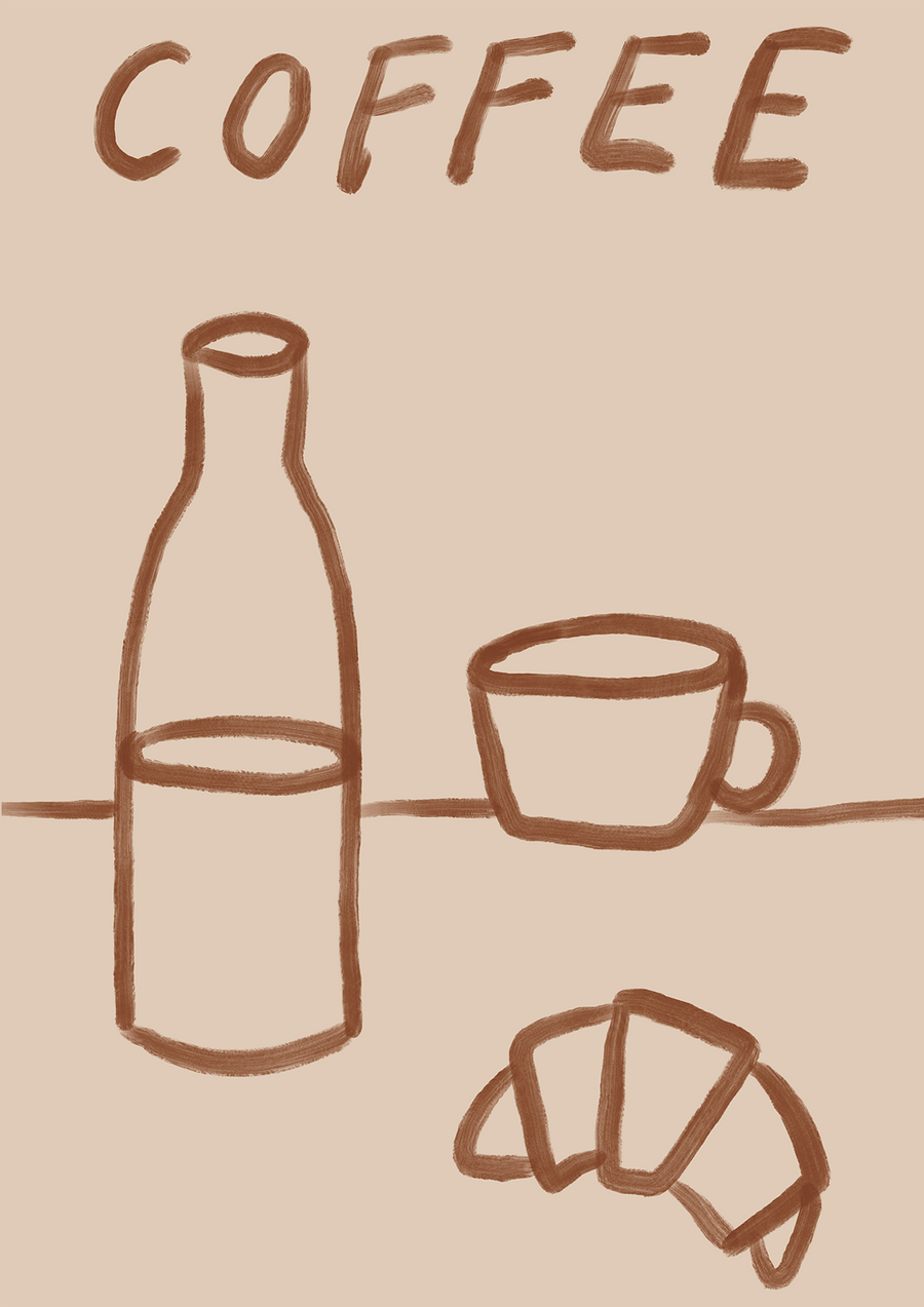 Simple Coffee Morning by Lucia Sankovic