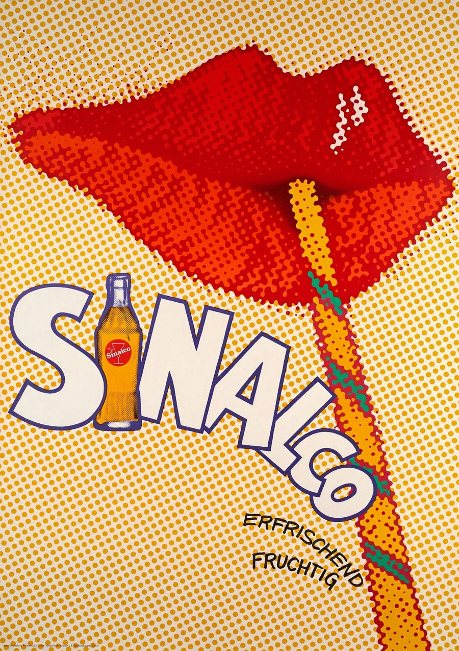 Sinalco Vintage Advertisement Poster Wall Art