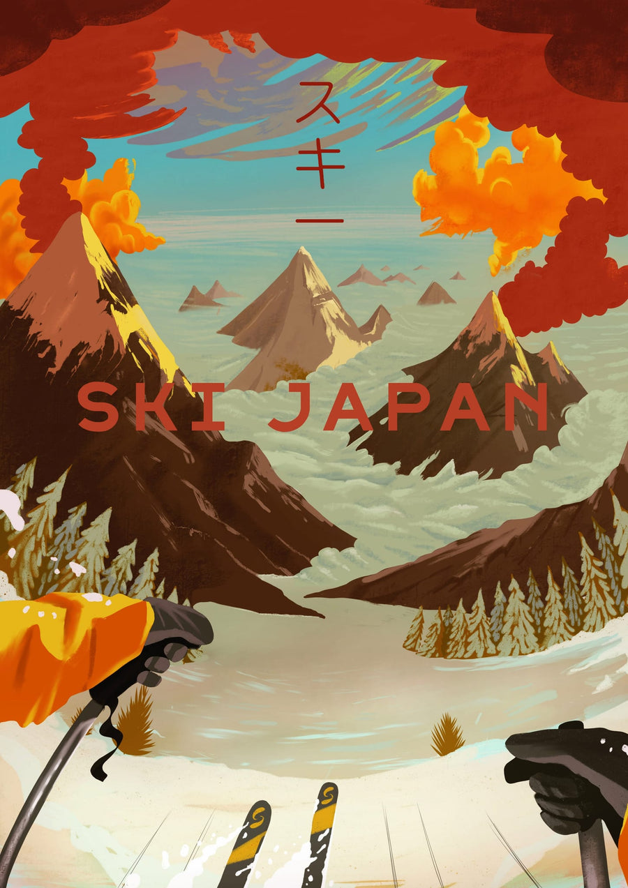 Ski Japan By Mark Harrison