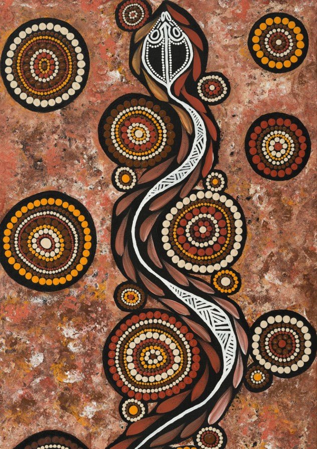 Snake on Long Travels by Emma Rigney