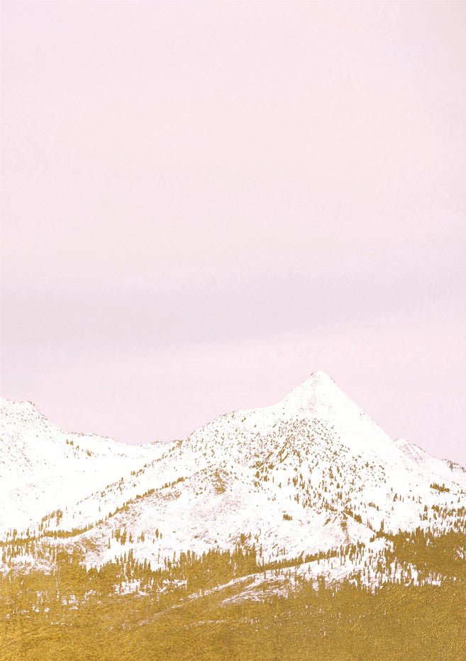 Snow-Capped Gold Mountains by Hope Bainbridge