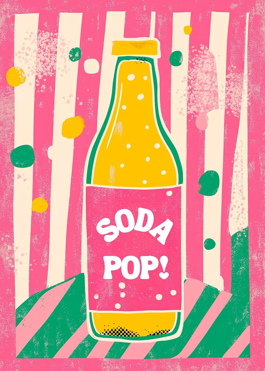 Soda Pop Funky Wall Art
