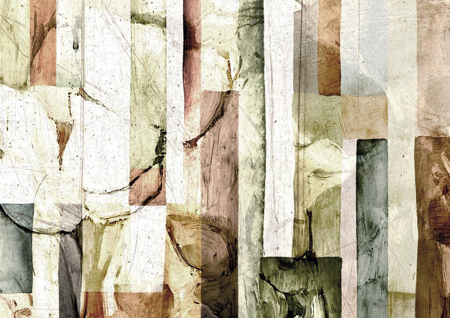 Square Floral Abstract by Dear Muskeeter