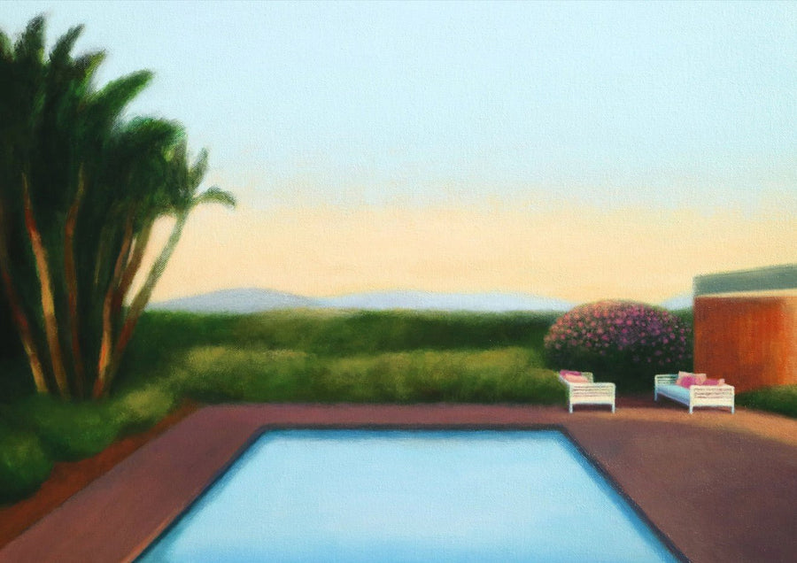 Summer Evening by Ieva Baklane