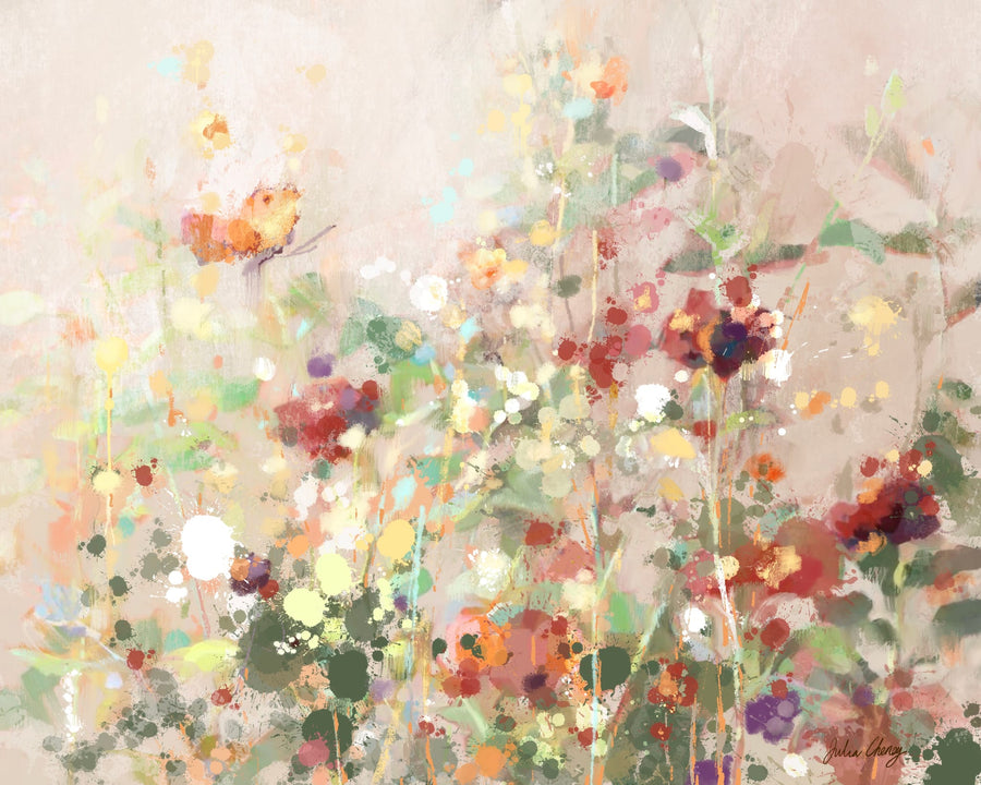 Sunny Garden By Julia Cheney