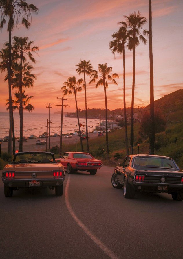 Sunset in Malibu by Gelica Peralta
