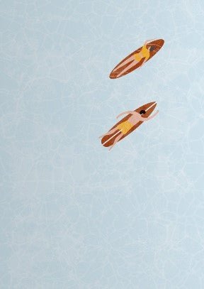 Surfs Up Gentlemen Wall Art by Lisa Solomoniuk