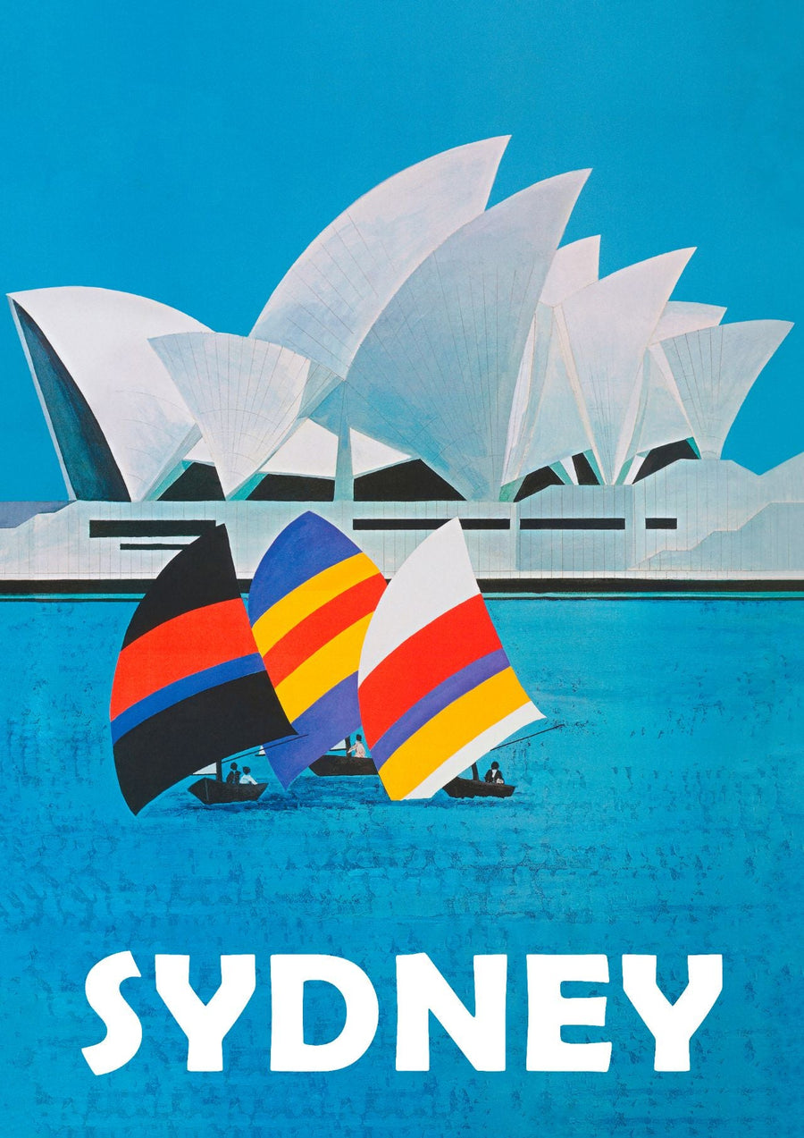Sydney Vintage Advertisement Wall Art Poster