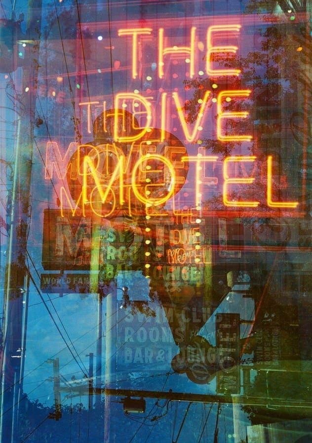 The Dive Motel Multi Exposure By Bethany Young