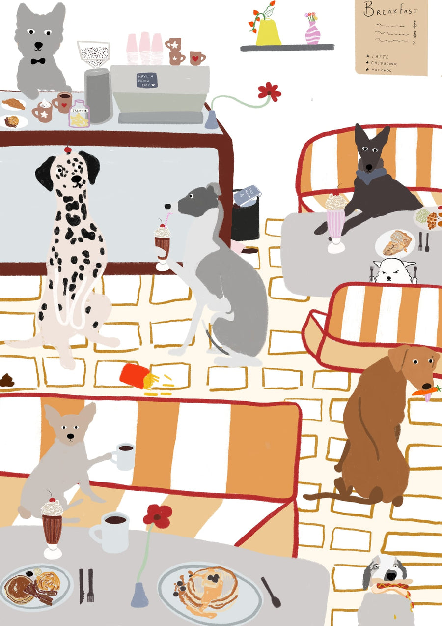 The Dog Cafe By Hayde Nizard