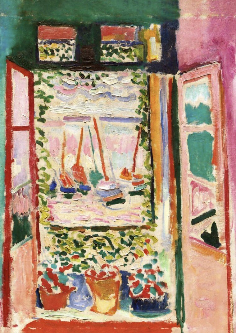 The Open Window By Henri Matisse