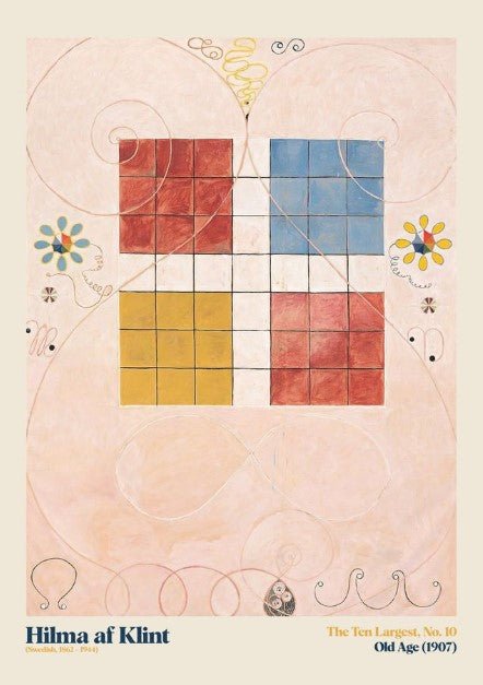 The Ten Largest Old Age 10 Wall Art by Hilma af Klint