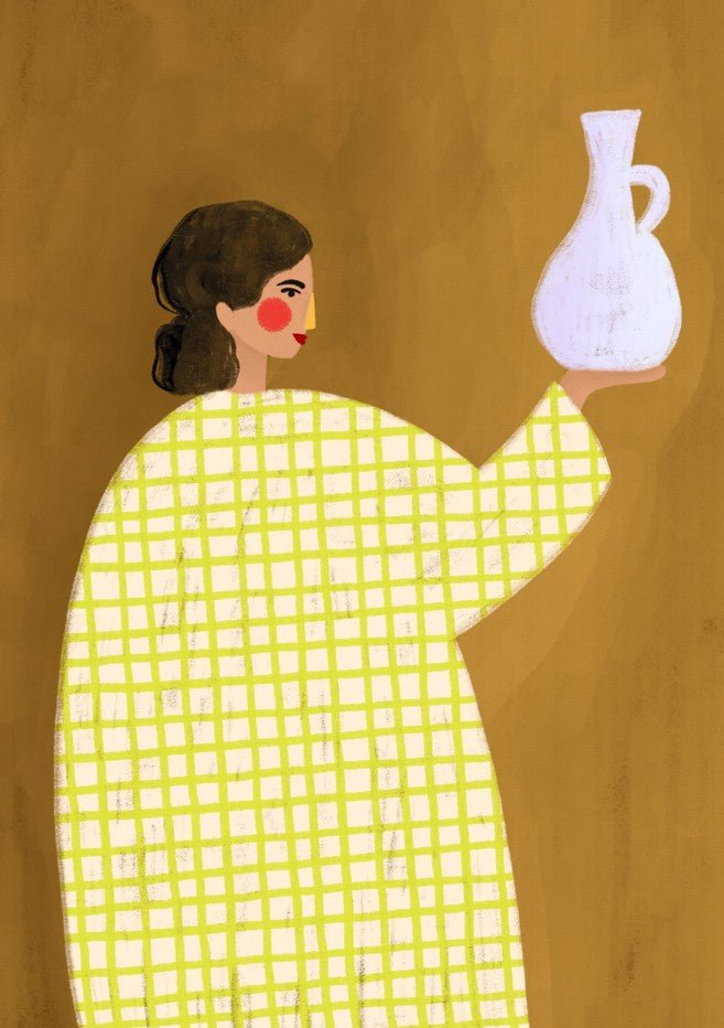 The Woman with the Vase by Bea Muller