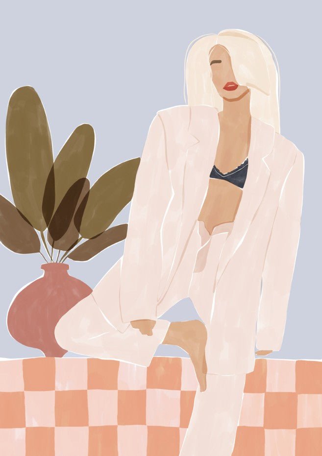 Too Lazy to Yoga by Ivy Green Illustrations