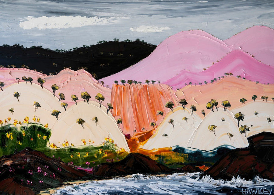 Turbulent Seas by Angela Hawkey