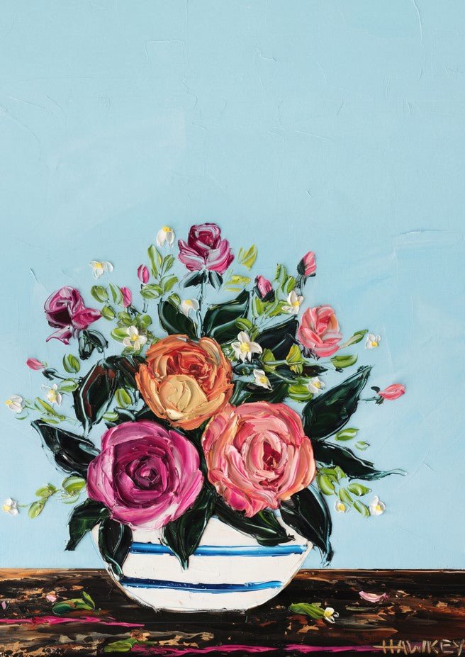 Vase of Joy by Angela Hawkey