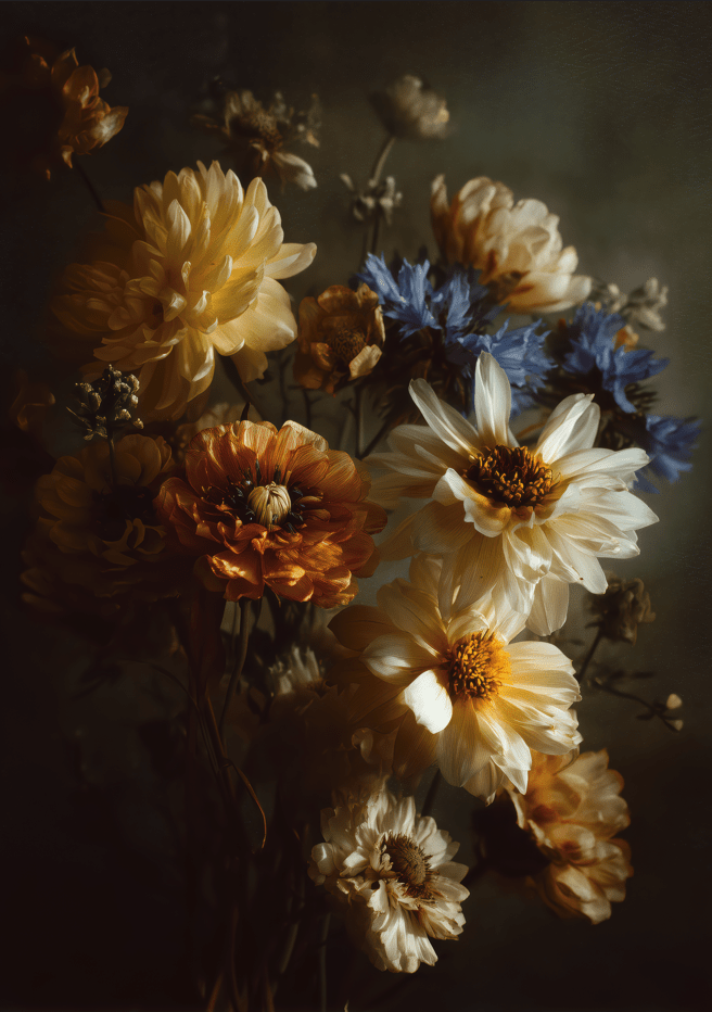 Velvet Petals Wall Art
