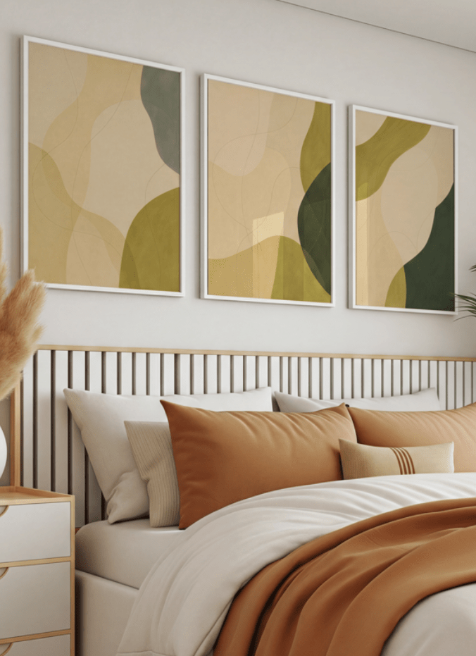 Verdant Trio Set | Art & Canvas Print