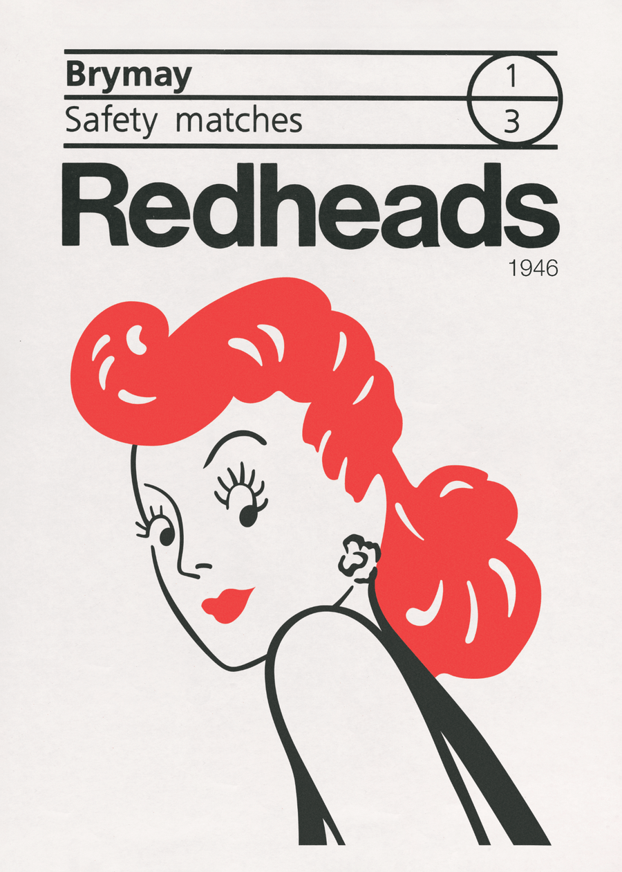 Vintage Redheads Poster 1946