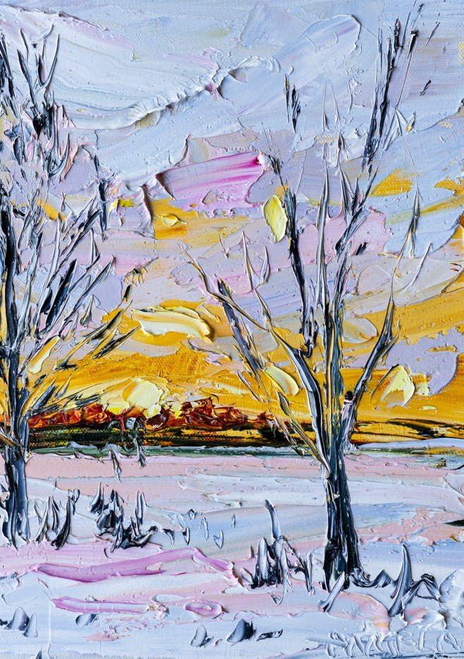 Winter's Edge by Angela Hawkey