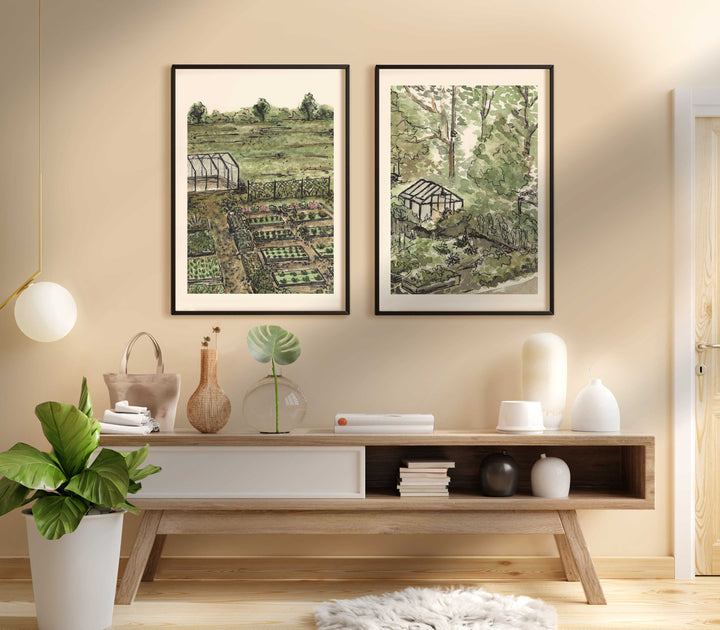 My Garden Set of 2 by Josephine Wianto