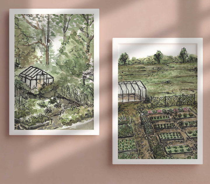 My Garden Set of 2 by Josephine Wianto