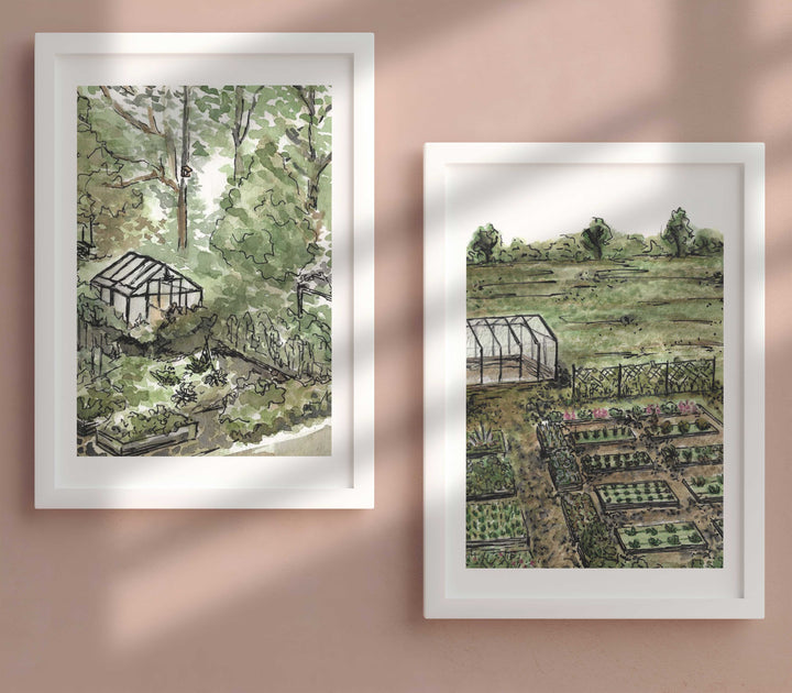 My Garden Set of 2 by Josephine Wianto