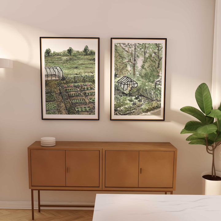 My Garden Set of 2 by Josephine Wianto